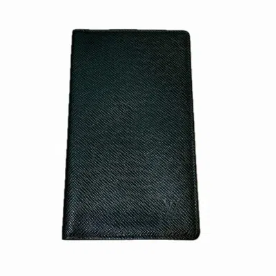 LOUIS VUITTON LEATHER LONG WALLET (BI-FOLD) (PRE-OWNED)