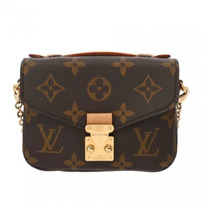 LOUIS VUITTON LEATHER SHOULDER BAG (PRE-OWNED)