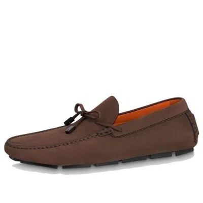 LOUIS VUITTON LOUIS VUITTON LV Driver Moccasins Shoes 'Brown with Black'