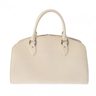 LOUIS VUITTON LV IVORY EPI LEATHER HANDBAG (PRE-OWNED)