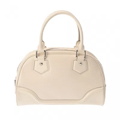 LOUIS VUITTON LV IVORY EPI LEATHER HANDBAG (PRE-OWNED)