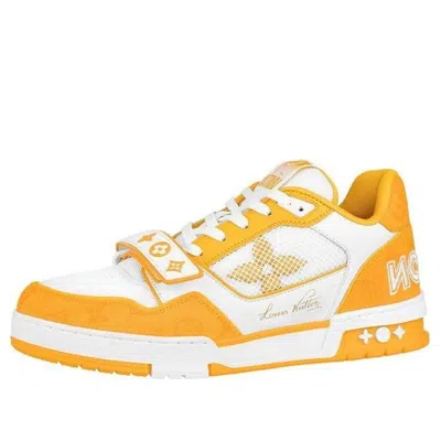 LOUIS VUITTON LOUIS VUITTON LV Trainer 'White Yellow Velcro'