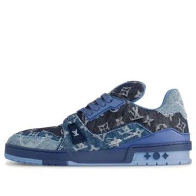 LOUIS VUITTON LOUIS VUITTON LV Trainers 'Blue Black Denim Monogram'