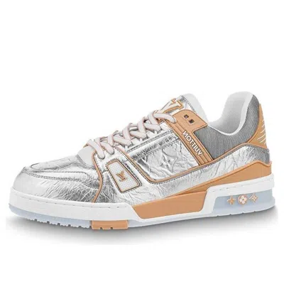 LOUIS VUITTON LOUIS VUITTON LV Trainers 'Silver with Orange'