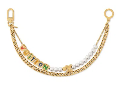 LOUIS VUITTON MEN'S LOUIS VUITTON VUITTON CHAIN BELT IN RUTHENIUM