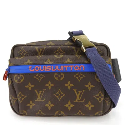 LOUIS VUITTON MONOGRAM BLUE MONOGRAM FANNY PACK (PRE-OWNED)