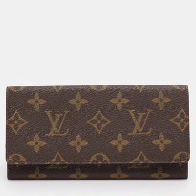LOUIS VUITTON MONOGRAM CANVAS BILL FLAP WALLET