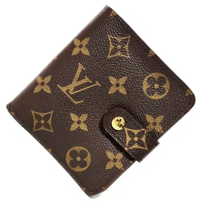 LOUIS VUITTON MONOGRAM CANVAS CUIR OMBRE LEATHER WALLET (BI-FOLD) (PRE-OWNED)