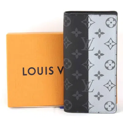 LOUIS VUITTON MONOGRAM ECLIPSE LONG WALLET (BI-FOLD) (PRE-OWNED)