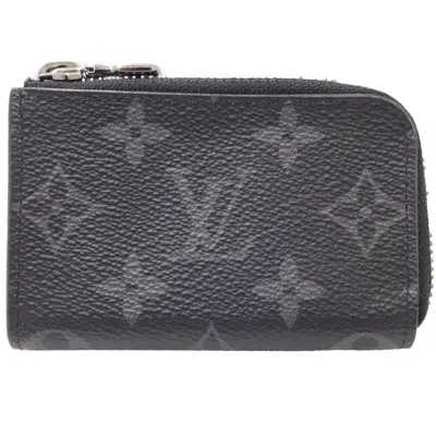 LOUIS VUITTON MONOGRAM ECLIPSE MONOGRAM ECLIPSE COIN PURSE/COIN CASE (PRE-OWNED)