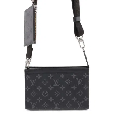 LOUIS VUITTON MONOGRAM ECLIPSE NOIR MONOGRAM ECLIPSE SHOULDER BAG (PRE-OWNED)