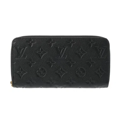 LOUIS VUITTON MONOGRAM EMPREINTE LEATHER LONG WALLET (BI-FOLD) (PRE-OWNED)