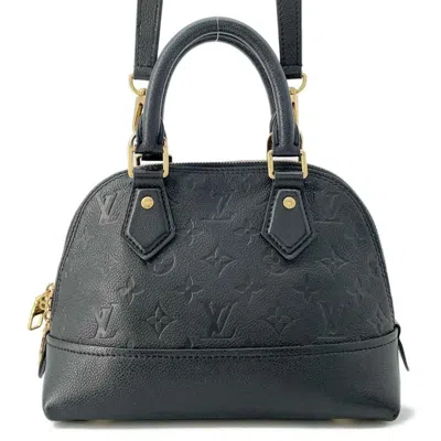 LOUIS VUITTON MONOGRAM IMPRESSION MONOGRAM NOIR MONOGRAM EMPREINTE HANDBAG SHOULDER BAG (PRE-OWNED)