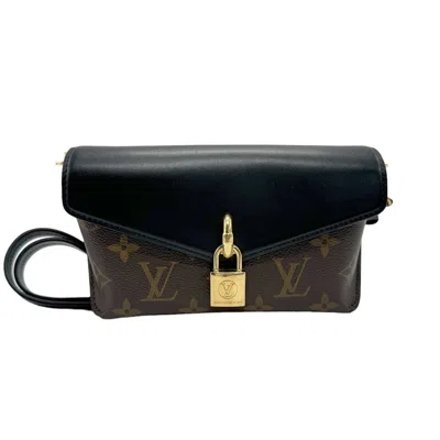 LOUIS VUITTON MONOGRAM LEATHER SHOULDER BAG (PRE-OWNED)