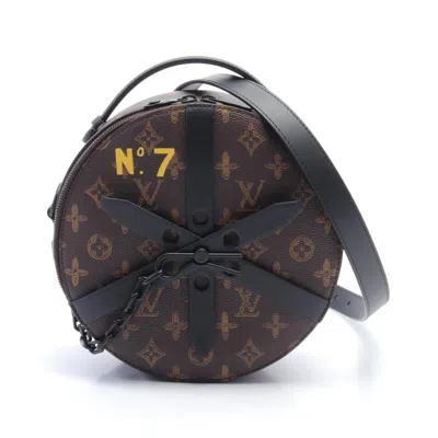 LOUIS VUITTON MONOGRAM LEATHER SHOULDER BAG (PRE-OWNED)