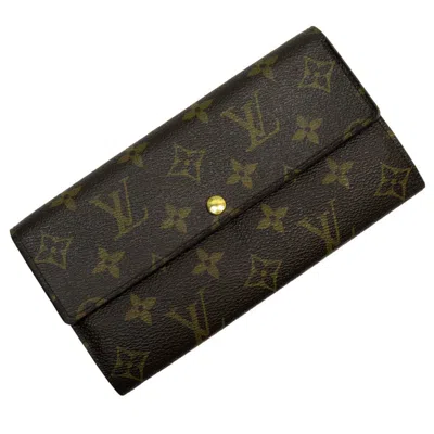 LOUIS VUITTON MONOGRAM LONG WALLET (BI-FOLD) (PRE-OWNED)