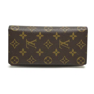 LOUIS VUITTON MONOGRAM LONG WALLET (BI-FOLD) (PRE-OWNED)