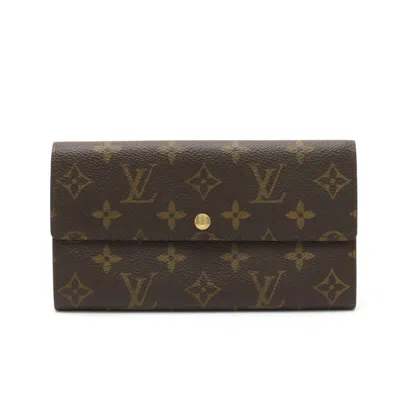 LOUIS VUITTON MONOGRAM LONG WALLET (BI-FOLD) (PRE-OWNED)