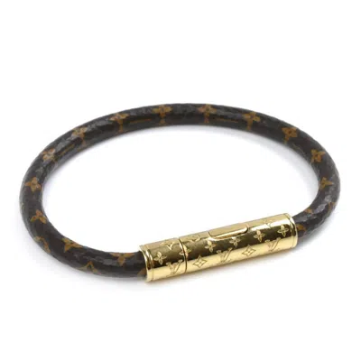 LOUIS VUITTON MONOGRAM METAL MONOGRAM CHARM BRACELET (PRE-OWNED)