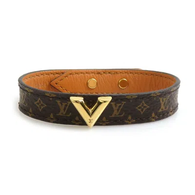 LOUIS VUITTON MONOGRAM MONOGRAM CANVAS MONOGRAM CHARM BRACELET (PRE-OWNED)