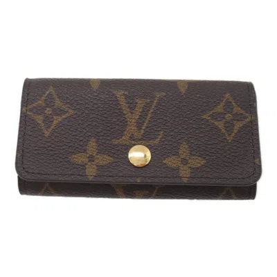 LOUIS VUITTON MONOGRAM MONOGRAM COATED CANVAS MONOGRAM KEYCASE (PRE-OWNED)