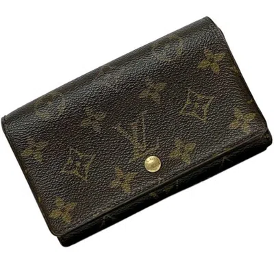 LOUIS VUITTON MONOGRAM MONOGRAM WALLET (BI-FOLD) (PRE-OWNED)