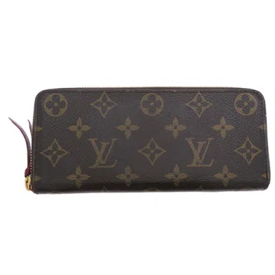 LOUIS VUITTON MONOGRAM PINK MONOGRAM LONG WALLET (BI-FOLD) (PRE-OWNED)