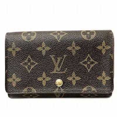 LOUIS VUITTON MONOGRAM WALLET (TRI-FOLD) (PRE-OWNED)