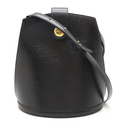 LOUIS VUITTON NOIR EPI LEATHER SHOULDER BAG (PRE-OWNED)