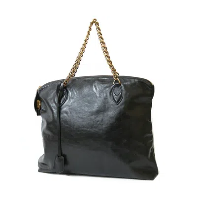 LOUIS VUITTON NOIR SHOULDER BAG (PRE-OWNED)