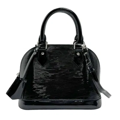 LOUIS VUITTON PATENT LEATHER HANDBAG SHOULDER BAG (PRE-OWNED)