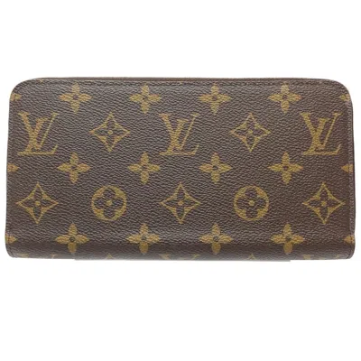 LOUIS VUITTON PINK MONOGRAM MONOGRAM LONG WALLET (BI-FOLD) (PRE-OWNED)