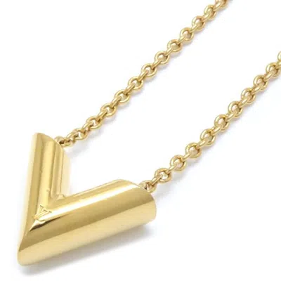 LOUIS VUITTON PLATING NECKLACE (PRE-OWNED)