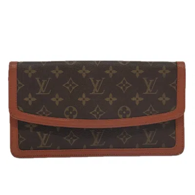 LOUIS VUITTON POCHETTE DAME CANVAS CLUTCH BAG (PRE-OWNED)