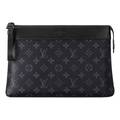 LOUIS VUITTON LOUIS VUITTON Pochette Voyage Souple Monogram Eclipse 'Black'