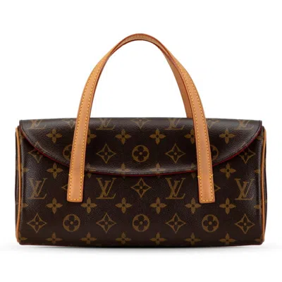 LOUIS VUITTON PVC LEATHER HANDBAG (PRE-OWNED)