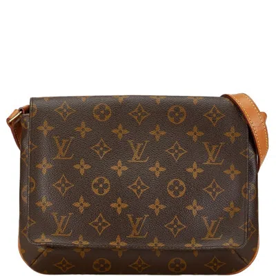 LOUIS VUITTON PVC LEATHER HANDBAG SHOULDER BAG (PRE-OWNED)