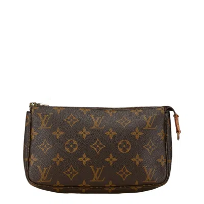 LOUIS VUITTON PVC LEATHER POCHETTE SHOULDER BAG (PRE-OWNED)