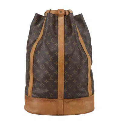 LOUIS VUITTON RANDONNÉE CANVAS SHOULDER BAG (PRE-OWNED)