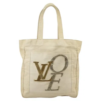 LOUIS VUITTON THAT'S LOVE TOTE CANVAS TOTE BAG (PRE-OWNED)