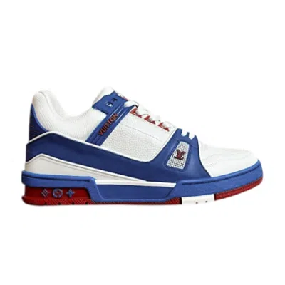 LOUIS VUITTON LOUIS VUITTON TRAINER SNEAKER 'WHITE BLUE RED'