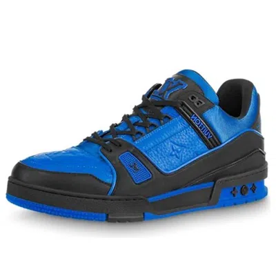 LOUIS VUITTON LOUIS VUITTON Trainers 'Blue Monogram with Black'