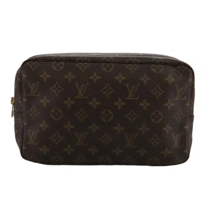 LOUIS VUITTON TROUSSE DE TOILETTE CANVAS CLUTCH BAG (PRE-OWNED)