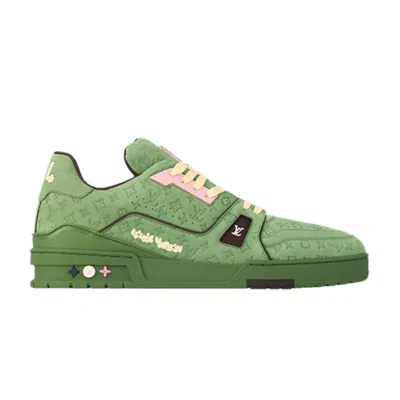 LOUIS VUITTON TYLER, THE CREATOR X LOUIS VUITTON TRAINER 'GREEN'