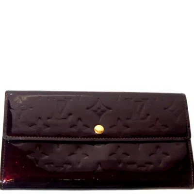 LOUIS VUITTON VERNIS LONG WALLET (BI-FOLD) (PRE-OWNED)