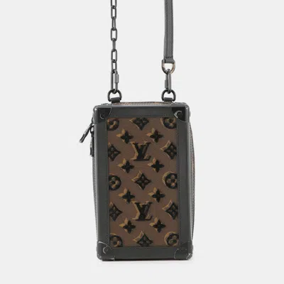 LOUIS VUITTON VERTICAL SOFT TRUNK NOIR MONOGRAM / TOUGHTAGE