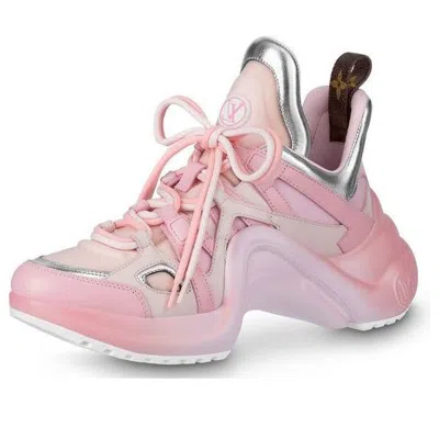 LOUIS VUITTON (WMNS) LOUIS VUITTON Archlight 1.0 Sneakers 'Pink Silver'