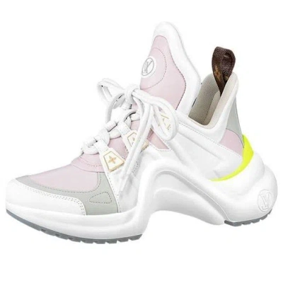 LOUIS VUITTON (WMNS) LOUIS VUITTON Archlight 1.0 Sneakers 'White Pink Grey'