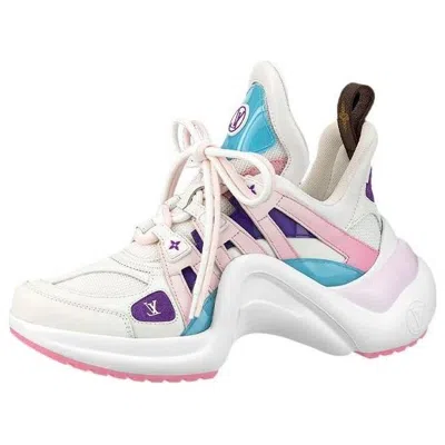 LOUIS VUITTON (WMNS) LOUIS VUITTON Archlight 1.0 Sneakers 'White Purple Pink'