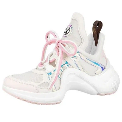 LOUIS VUITTON (WMNS) LOUIS VUITTON LV Archlight Sneakers 'White Pink'